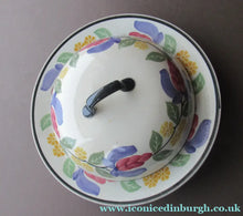 Load image into Gallery viewer, Antique Victorian Scottish Pottery Heron &amp; Sons Methven Kirkcaldy Bowl and Cover
