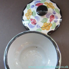 Load image into Gallery viewer, Robert Heron Kirkcaldy Methven Antique Scottish Pottery Lidded Powder Bowl

