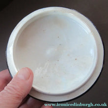 Load image into Gallery viewer, Robert Heron Kirkcaldy Methven Antique Scottish Pottery Lidded Powder Bowl

