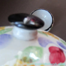 Load image into Gallery viewer, Robert Heron Kirkcaldy Methven Antique Scottish Pottery Lidded Powder Bowl
