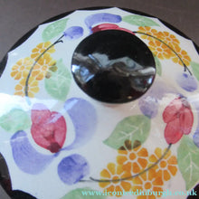 Load image into Gallery viewer, Robert Heron Kirkcaldy Methven Antique Scottish Pottery Lidded Powder Bowl
