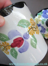 Load image into Gallery viewer, Robert Heron Kirkcaldy Methven Lidded Storage Jar Canister Antique Scottish Pottery
