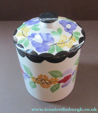 Load image into Gallery viewer, Robert Heron Kirkcaldy Methven Lidded Storage Jar Canister Antique Scottish Pottery
