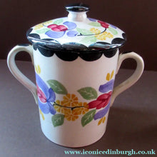 Load image into Gallery viewer, Robert Heron Kirkcaldy Methven Antique Scottish Pottery Lidded Storage Jar Handles
