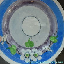 Load image into Gallery viewer, Set of Six Scottish Art Pottery Mak Merry Dessert Plate Prunus Design
