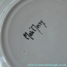 Load image into Gallery viewer, Set of Six Scottish Art Pottery Mak Merry Dessert Plate Prunus Design
