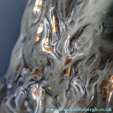 Load image into Gallery viewer, SCOTTISH POTTERY Antique SINGLE VICTORIAN Bo'ness Pottery Large Recumbent Lion, c 1900
