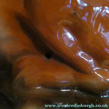 Load image into Gallery viewer, SCOTTISH POTTERY Antique SINGLE VICTORIAN Bo'ness Pottery Large Recumbent Lion, c 1900
