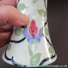 Load image into Gallery viewer, Antique Spongeware Scottish Pottery Vase Kirkcaldy Pottery
