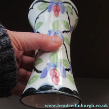 Load image into Gallery viewer, Antique Spongeware Scottish Pottery Vase Kirkcaldy Pottery
