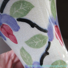 Load image into Gallery viewer, Antique Spongeware Scottish Pottery Vase Kirkcaldy Pottery
