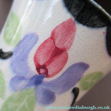 Load image into Gallery viewer, Antique Spongeware Scottish Pottery Vase Kirkcaldy Pottery
