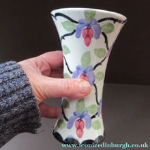 Load image into Gallery viewer, Antique Spongeware Scottish Pottery Vase Kirkcaldy Pottery

