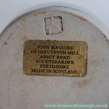 Load image into Gallery viewer, SCOTTISH POTTERY. Studio Pottery Lidded Pot by John Maguire, Perthshire
