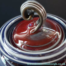 Load image into Gallery viewer, SCOTTISH POTTERY. Studio Pottery Lidded Pot by John Maguire, Perthshire
