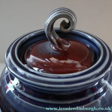 Load image into Gallery viewer, SCOTTISH POTTERY. Studio Pottery Lidded Pot by John Maguire, Perthshire
