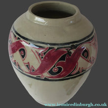 Load image into Gallery viewer, Antique Scottish Studio Pottery Stoneware Vase SIGNED
