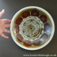 Load image into Gallery viewer, Stunning 1960s Large Scottish AVIEMORE POTTERY Plate / Shallow Dish. 10 inches
