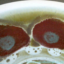 Load image into Gallery viewer, Stunning 1960s Large Scottish AVIEMORE POTTERY Plate / Shallow Dish. 10 inches
