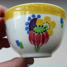 Load image into Gallery viewer,  Sweet Little 1920s BOUGH Ceramic Miniature Bowl or Sugar Bowl. Pretty Hand Painted Floral Design
