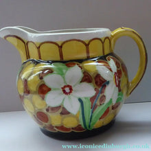 Load image into Gallery viewer, Sweet Little 1920s BOUGH Ceramic Miniature Jug. Pretty Hand Painted Floral Design
