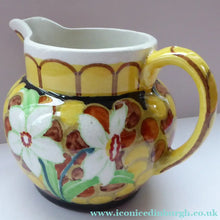 Load image into Gallery viewer, Sweet Little 1920s BOUGH Ceramic Miniature Jug. Pretty Hand Painted Floral Design
