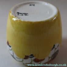 Load image into Gallery viewer, SCOTTISH POTTERY. Sweet Little 1920s BOUGH Ceramic Pot or Miniature Vase. Pretty Hand Painted Floral Design
