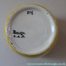 Load image into Gallery viewer, SCOTTISH POTTERY. Sweet Little 1920s BOUGH Ceramic Pot or Miniature Vase. Pretty Hand Painted Floral Design
