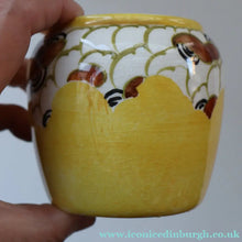 Load image into Gallery viewer, SCOTTISH POTTERY. Sweet Little 1920s BOUGH Ceramic Pot or Miniature Vase. Pretty Hand Painted Floral Design
