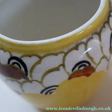 Load image into Gallery viewer, SCOTTISH POTTERY. Sweet Little 1920s BOUGH Ceramic Pot or Miniature Vase. Pretty Hand Painted Floral Design
