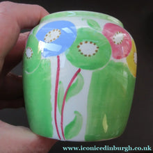 Load image into Gallery viewer, Small Bough Pottery Pot Richard Amour 1920s Floral Pattern
