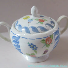 Load image into Gallery viewer, Christine Amour 1930s Bough LIdded Pot Scottish Art Pottery
