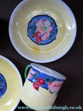 Load image into Gallery viewer, 1930s Richard Amour Bough Pottery Pair of Cups and Saucers
