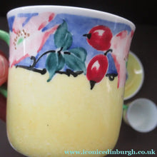 Load image into Gallery viewer, Bough Pottery 1930s Pair of Cups and Saucers. Rose Hips Richard Amour
