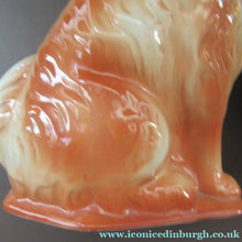 Load image into Gallery viewer, Scottish Pottery Victorian Bo'ness Pottery Spaniels or Chimney Dogs 1900 Antique

