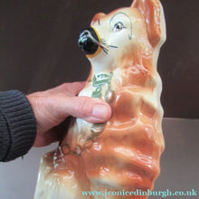 Load image into Gallery viewer, Scottish Pottery Victorian Bo'ness Pottery Spaniels or Chimney Dogs 1900
