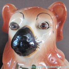 Load image into Gallery viewer, Scottish Pottery Victorian Bo'ness Pottery Spaniels or Chimney Dogs 1900
