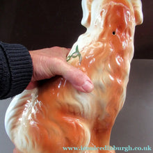 Load image into Gallery viewer, Scottish Pottery Victorian Bo'ness Pottery Spaniels or Chimney Dogs 1900
