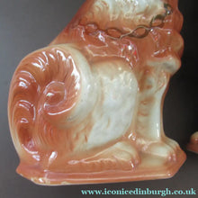 Load image into Gallery viewer, Scottish Pottery Victorian Bo'ness Pottery Spaniels or Chimney Dogs 1900 Antique
