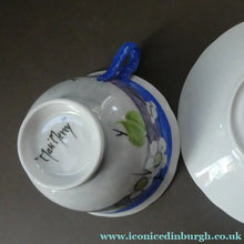 Load image into Gallery viewer, SCOTTISH POTTERY. Vintage 1920s Hand Painted MAK MERRY CUP AND SAUCER
