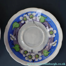 Load image into Gallery viewer, SCOTTISH POTTERY. Vintage 1920s Hand Painted MAK MERRY CUP AND SAUCER (a/f)
