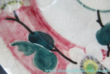 Load image into Gallery viewer, Antique Scottish Pottery Bough. Cup and Saucers &amp; Side Plate. Pink Prunus

