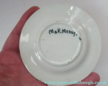 Load image into Gallery viewer, SCOTTISH POTTERY. Vintage 1920s Hand Painted MAK MERRY Pottery. Set of Three Plates
