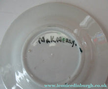 Load image into Gallery viewer, SCOTTISH POTTERY. Vintage 1920s Hand Painted MAK MERRY Pottery. Set of Three Plates
