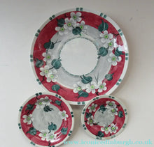 Load image into Gallery viewer, SCOTTISH POTTERY. Vintage 1920s Hand Painted MAK MERRY Pottery. Set of Three Plates
