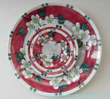 Load image into Gallery viewer, SCOTTISH POTTERY. Vintage 1920s Hand Painted MAK MERRY Pottery. Set of Three Plates
