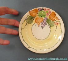 Load image into Gallery viewer, Vintage 1920s Hand Painted MAK MERRY Pottery Small Side Plate. 5 1/2 inches
