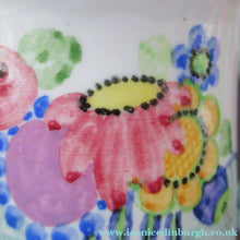 Load image into Gallery viewer, 1920s Scottish Pottery Trio Cup Saucer Side Plate Mak Merry Floral Pattern Daisy

