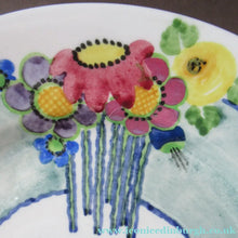 Load image into Gallery viewer, 1920s Scottish Pottery Trio Cup Saucer Side Plate Mak Merry Floral Pattern Daisy
