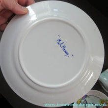 Load image into Gallery viewer, 1920s Scottish Pottery Trio Cup Saucer Side Plate Mak Merry Floral Pattern Daisy
